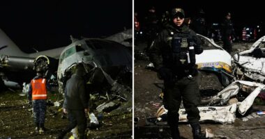 Cargo plane carrying money crashes near capital of Bolivia â at least 15 dead, official says